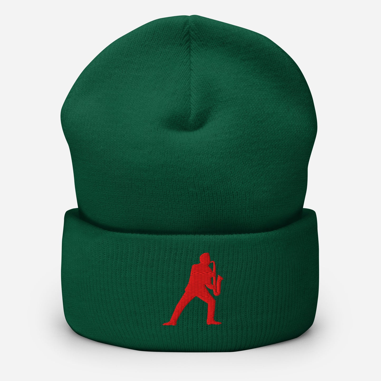 Green Sax Man Beanie