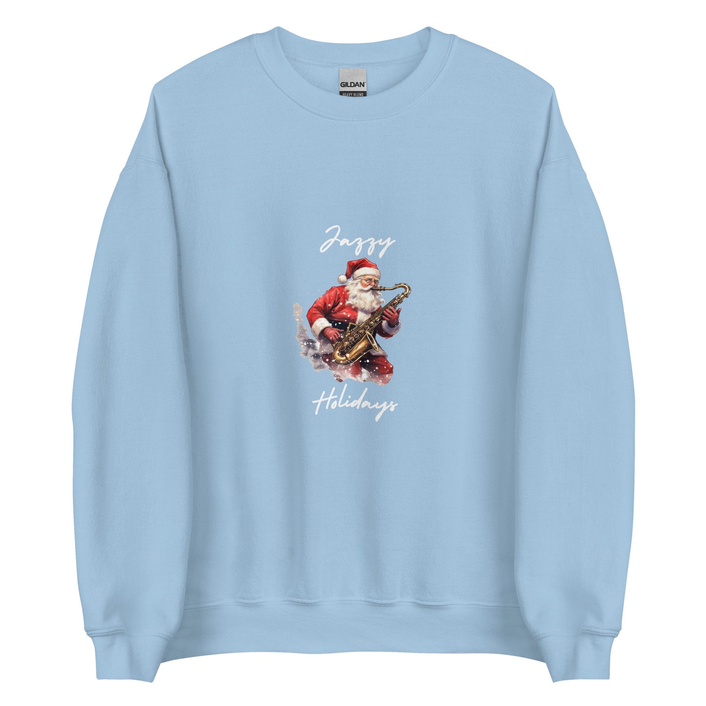 Santa Jazzy Holidays Unisex Sweatshirt
