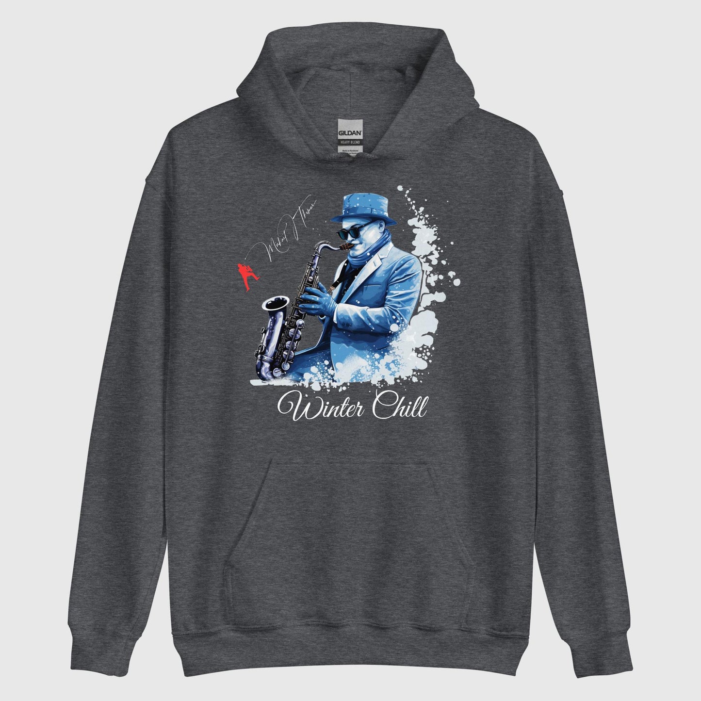 Winter Chill Unisex Hoodie (Dark Heather)