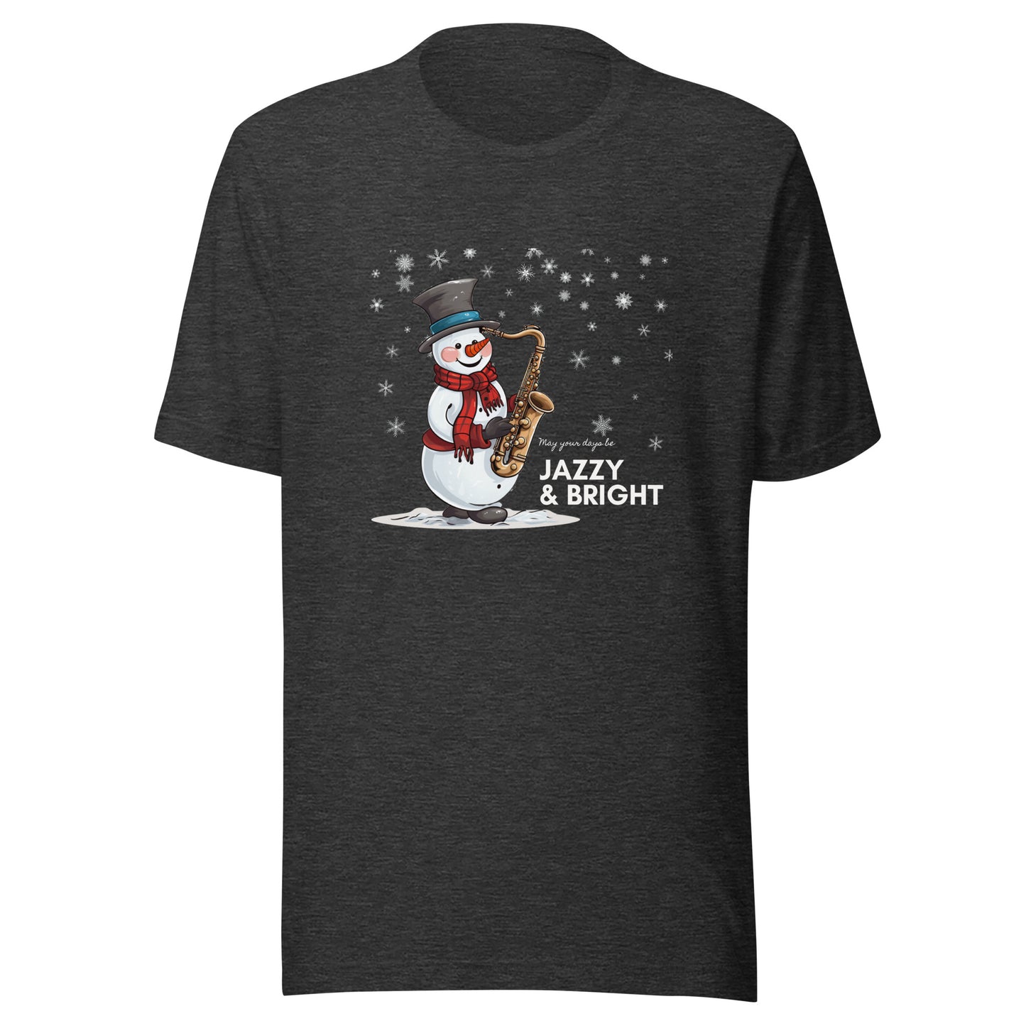 Snowman Jazzy & Bright Unisex t-shirt