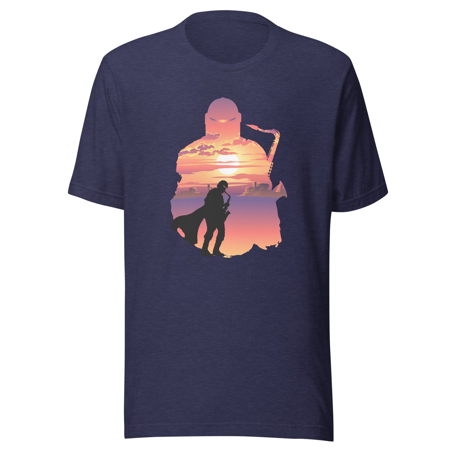 Saxalorian Sunset Unisex t-shirt