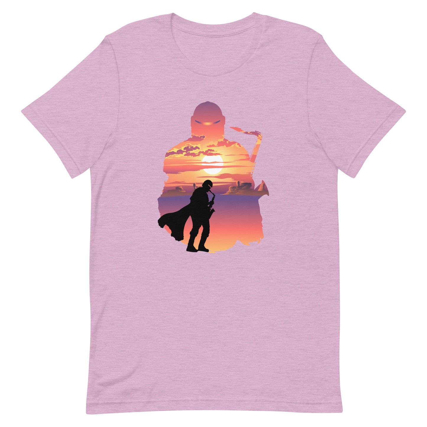 Saxalorian Sunset Unisex t-shirt