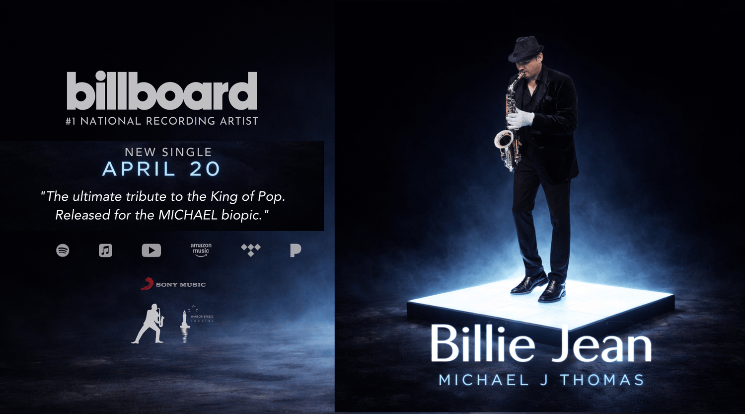 Billie Jean April 20 Release Banner