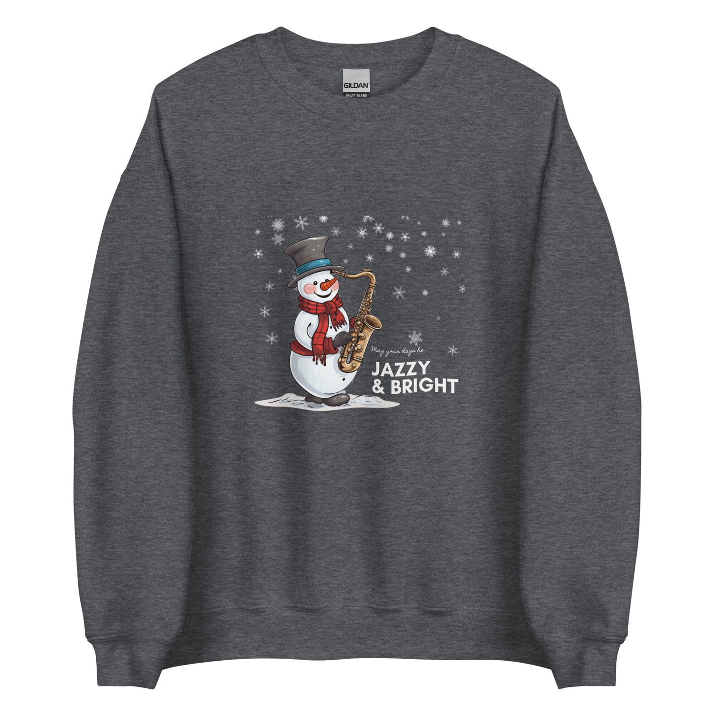 Snowman Jazzy & Bright Unisex Sweatshirt