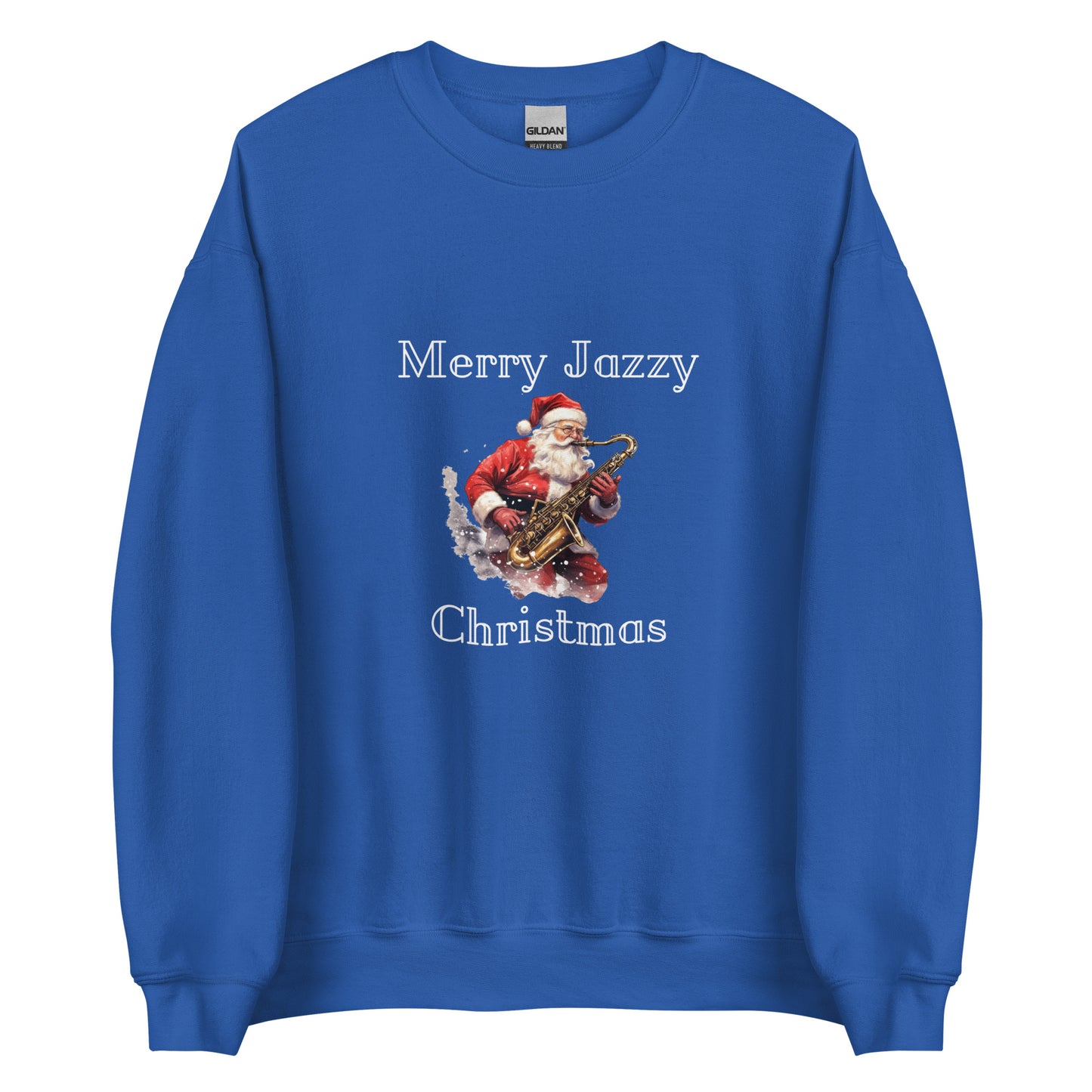 Santa Merry Jazzy Christmas Unisex Sweatshirt