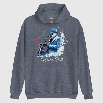 Winter Chill Unisex Hoodie (Heather Sport)