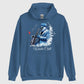 Winter Chill Unisex Hoodie (Indigo Blue)