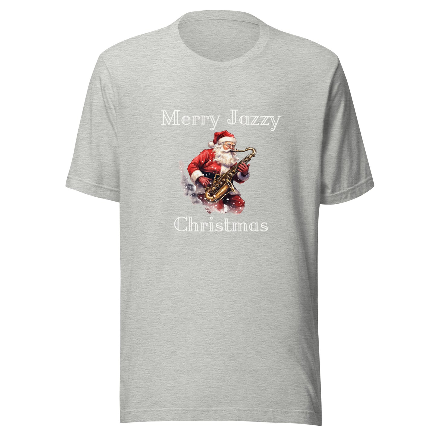 Santa Merry Jazzy Christmas Unisex t-shirt