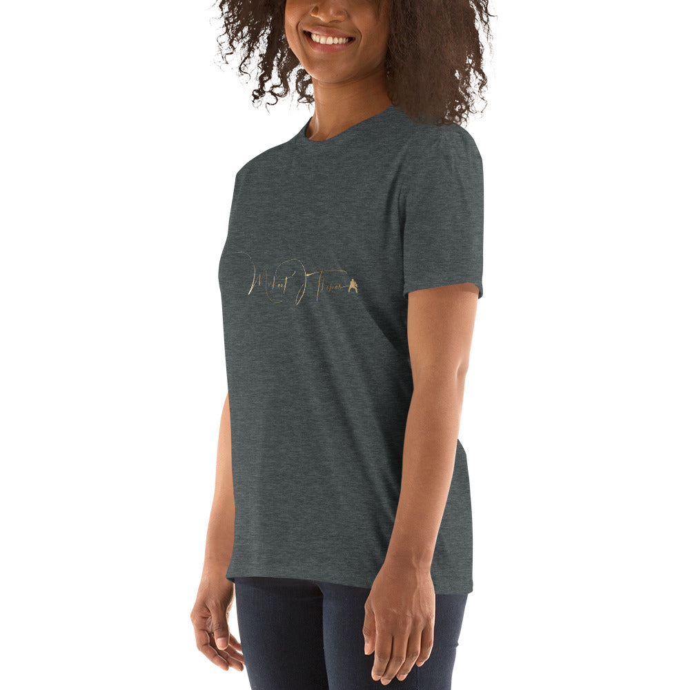 Michael J Thomas Gold Signature Short-Sleeve Unisex T-Shirt (Available In More Colors)