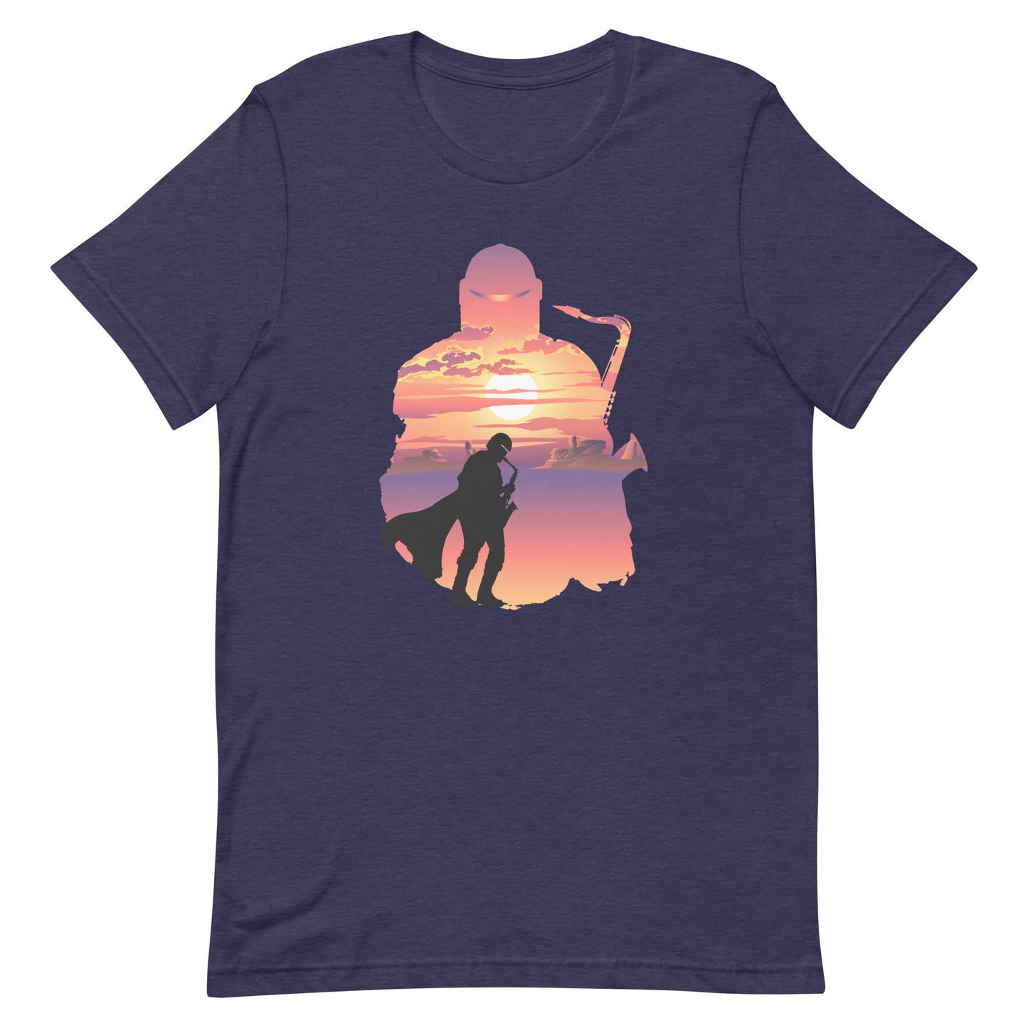 Saxalorian Sunset Unisex t-shirt